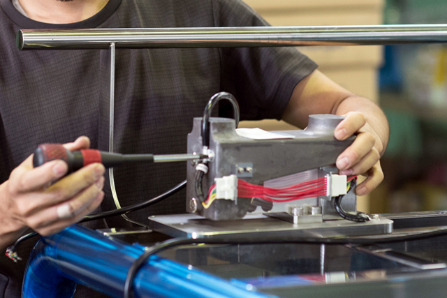 組立における一貫生産