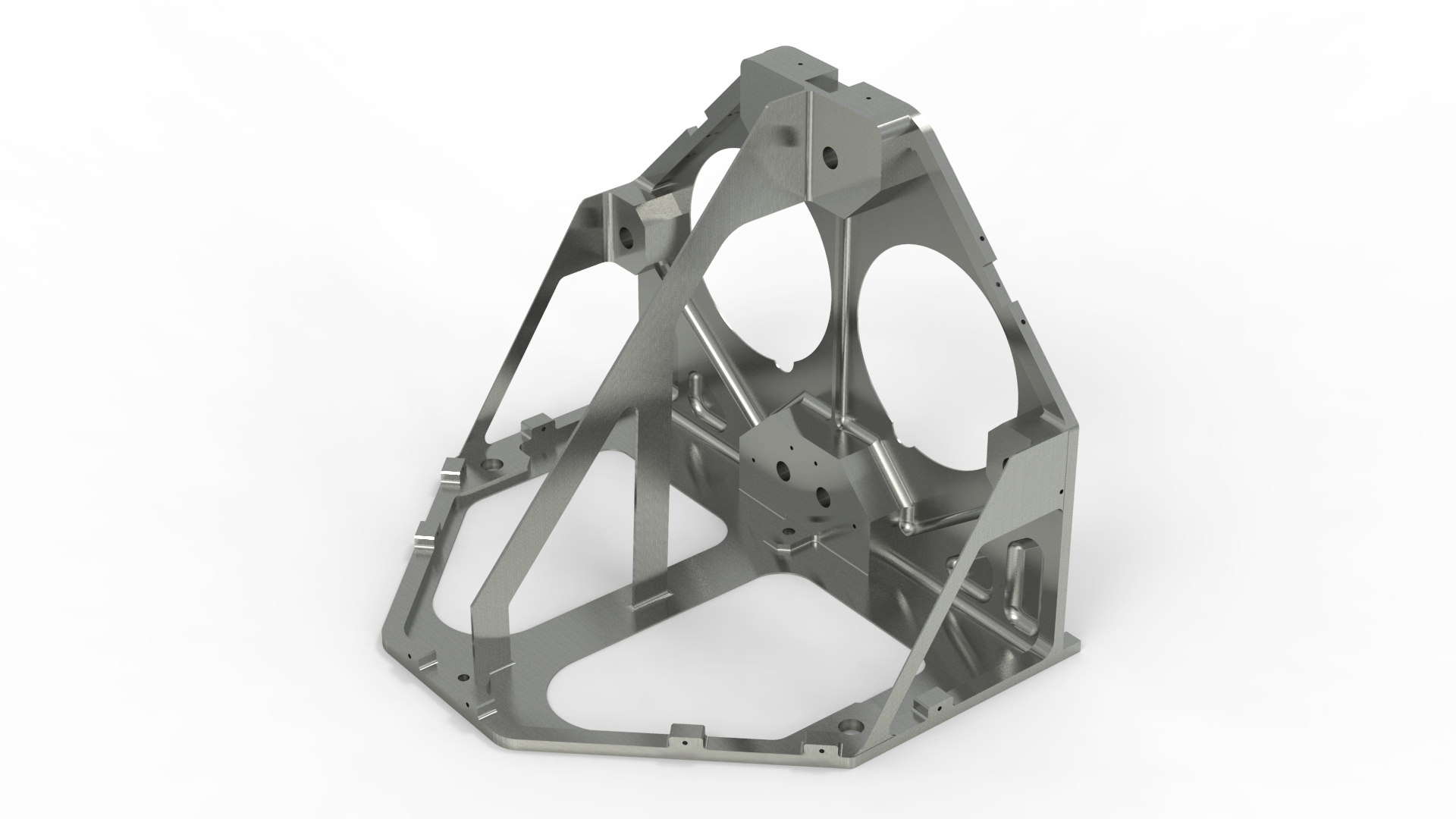 アルミニウム同時5軸加工 3次元形状加工 薄肉形状加工