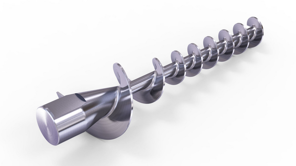 オーガー 搬送 バフ研磨仕上げ